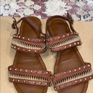Reba brown leather sandals 🤎